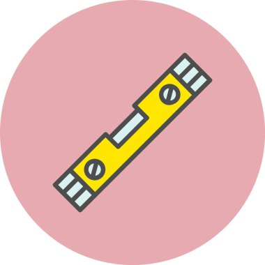 Ruh Seviyesi Satırı Dolu Çember Simgesi