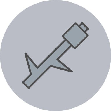 Şekerleme Satırı Dolu Çember Simgesi