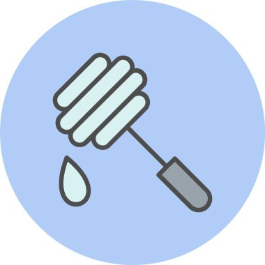 Bal Kutusu Satırı Dolu Çember Simgesi