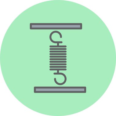 Bahar Hattı Dolu Çember Simgesi