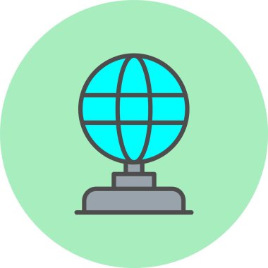 Ganimet Satırı Dolu Çember Simgesi