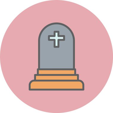 Ölüm Satırı Dolu Çember Simgesi