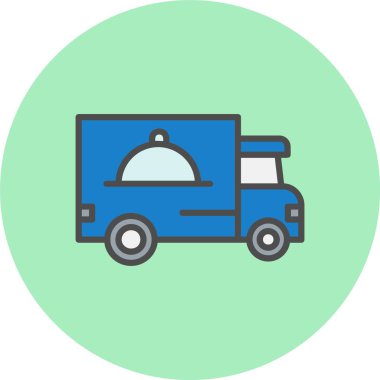 Sevkiyat Satırı Dolu Çember Simgesi