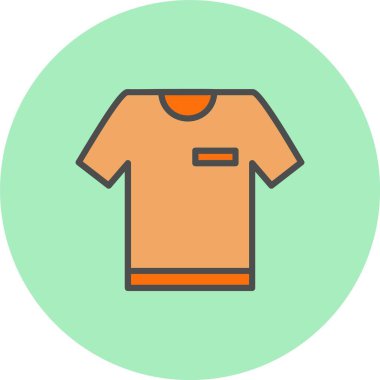 Kolsuz Satır Dolu Çember Simgesi