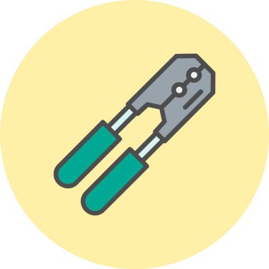 Kripto Satırı Dolu Çember Simgesi