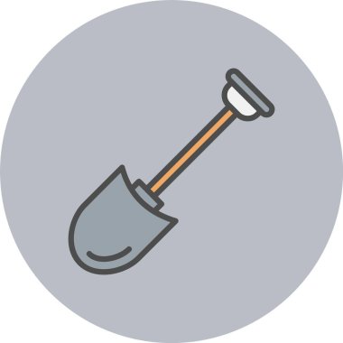 Kürek Satırı Dolu Çember Simgesi