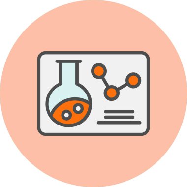 Formül Satırı Dolu Çember Simgesi