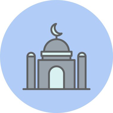 Kara Market Satırı Daire Simgesi Dolu