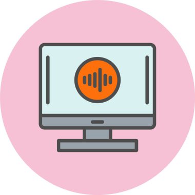 Kayıt Satırı Dolu Çember Simgesi