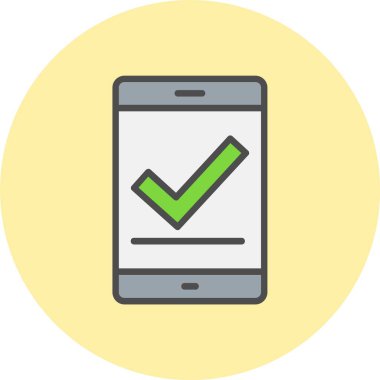 Satır Dolu Çember Simgesi Denetleniyor