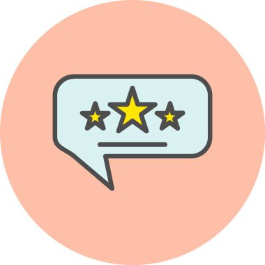 Beğeni Satırı Dolu Çember Simgesi