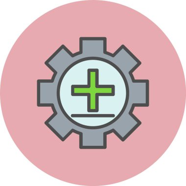 Satır Dolu Çember Simgesi Ekle