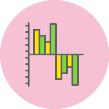 Gantt Çizelge Satırı Dolu Çember Simgesi