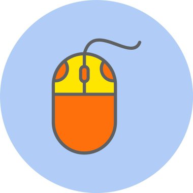 Fare Satırı Dolu Çember Simgesi