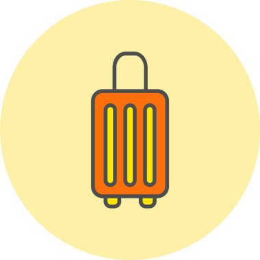 Yük Hattı Dolu Çember Simgesi