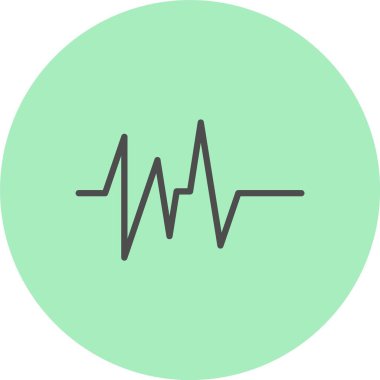 Grphics Satırı Dolu Çember Simgesi