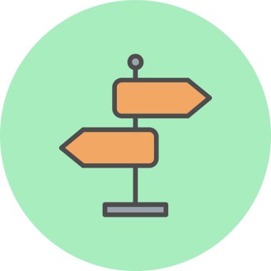 İmza Satırı Dolu Çember Simgesi