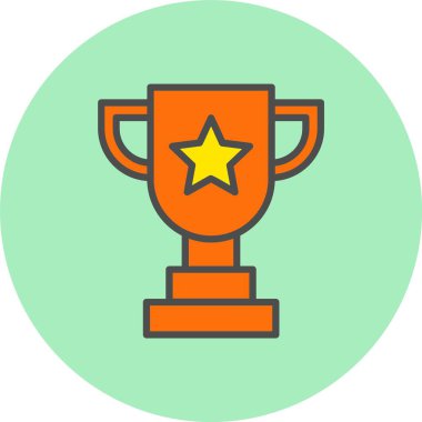 Ganimet Satırı Dolu Çember Simgesi