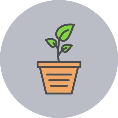 Yerleştirme Satırı Dolu Çember Simgesi