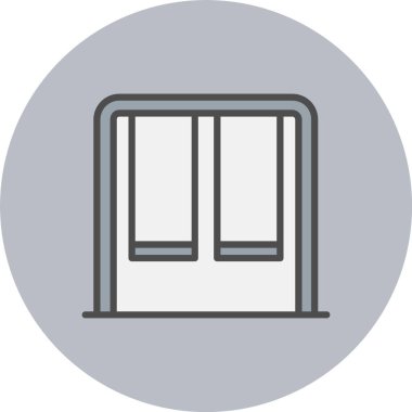 Swing Satırı Dolu Çember Simgesi