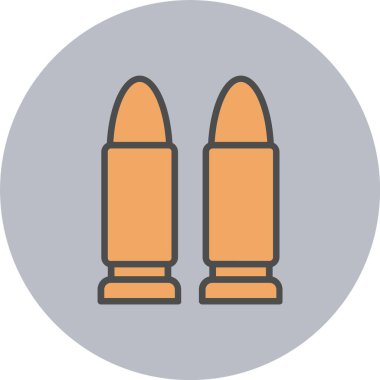 Kurşun Satırı Dolu Çember Simgesi