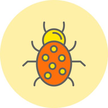 Hata Satırı Dolu Çember Simgesi