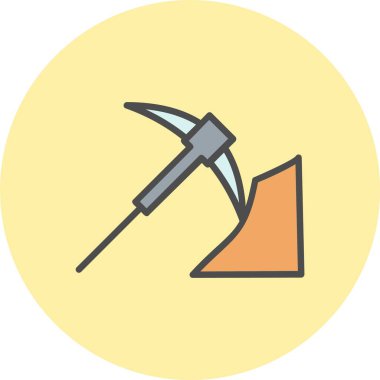 Toplama Satırı Dolu Çember Simgesi