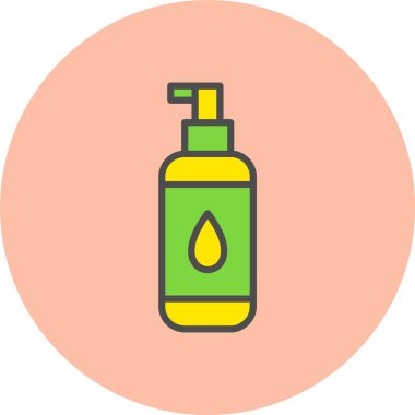 Toner Satırı Dolu Çember Simgesi