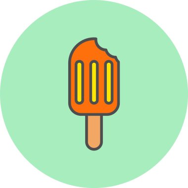 Dondurma Hattı Dolu Çember Simgesi