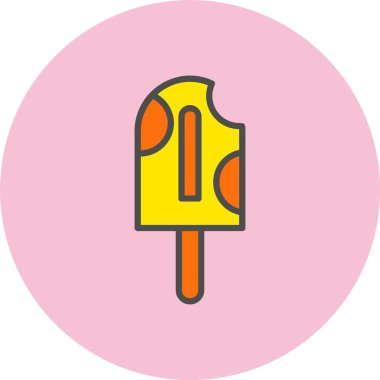 Dondurma Hattı Dolu Çember Simgesi