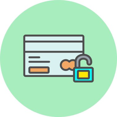 Satır Açma Kart Dolu Çember Simgesi