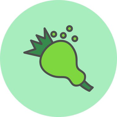 Afyon Satırı Dolu Çember Simgesi