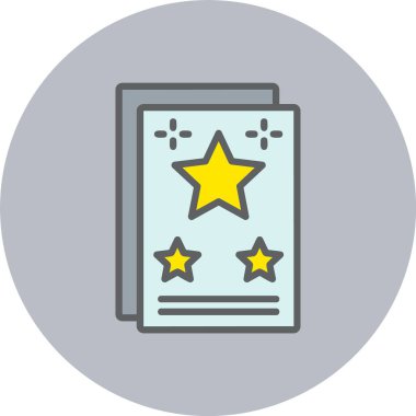 Çember Simgesi Dolu Tebrik Kartı Satırı