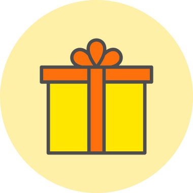 Kutu Satırı Dolu Çember Simgesi