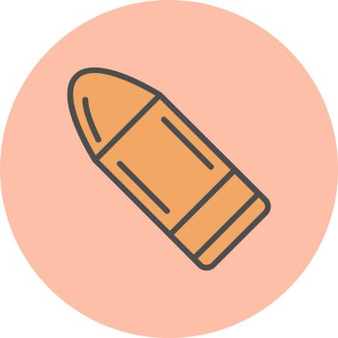 Kurşun Satırı Dolu Çember Simgesi