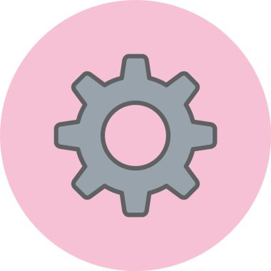 Ayarlar Satırı Dolu Çember Simgesi