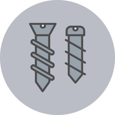 Satır Dolu Çember Simgesini Vidala