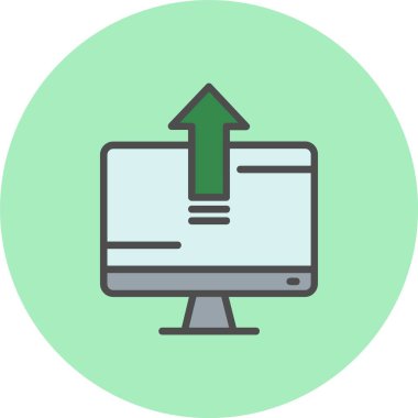 Satır Dolu Çember Simgesini Yükle