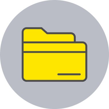 Dizin Satırı Dolu Çember Simgesi