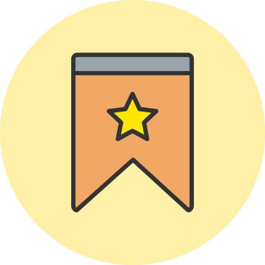 Yer İmi Satırı Dolu Çember Simgesi