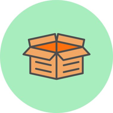 Mukavva Satır Dolu Çember Simgesi