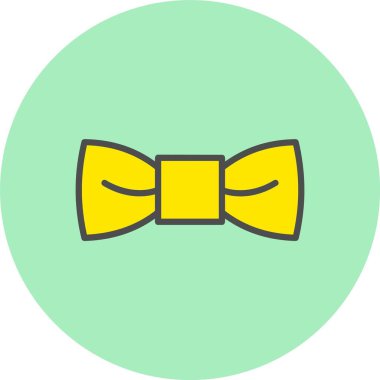 Yay Satırı Dolu Çember Simgesi