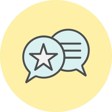 Konuşma Kabarcık Satırı Daire Simgesi Dolu