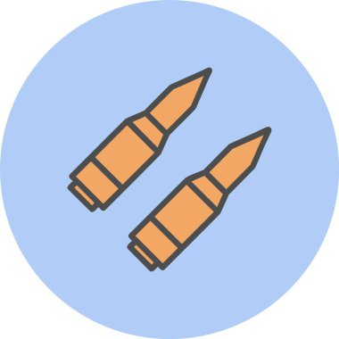 Cephane Satırı Dolu Çember Simgesi