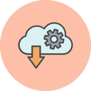 Satır İçi Dolu Çember Simgesi İndir