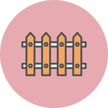 Satır Dolu Çember Simgesi