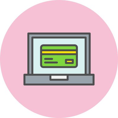 Fırın Teleofon Satırı Daire Simgesi Dolu