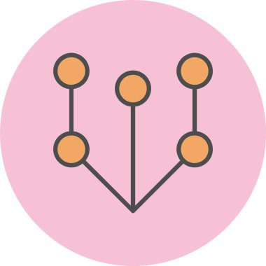 Geliştirme Satırı Dolu Çember Simgesi