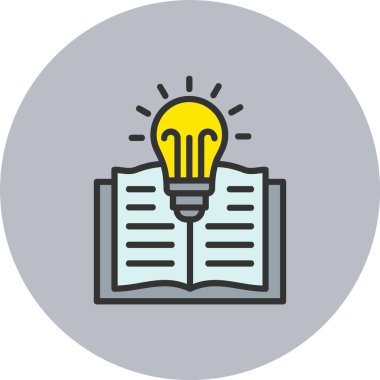 Bilgi Satırı Dolu Çember Simgesi