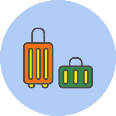 Yük Hattı Dolu Çember Simgesi